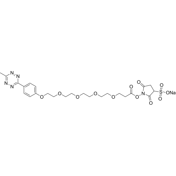 Methyltetrazine-PEG5-sulfo-NHS ester sodium 2055646-24-5